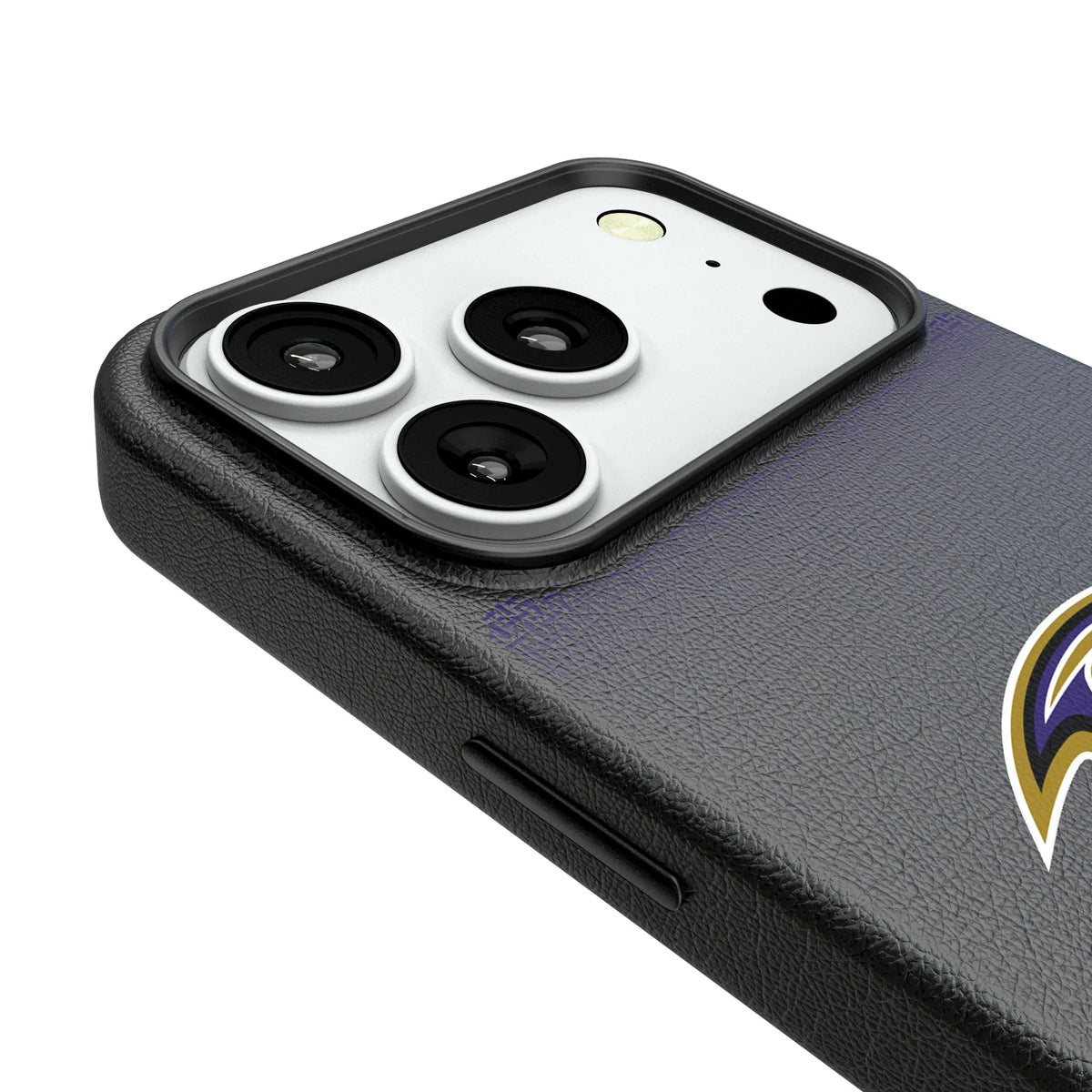 Baltimore Ravens Linen MagSafe Compatible Phone Case for Apple iPhone