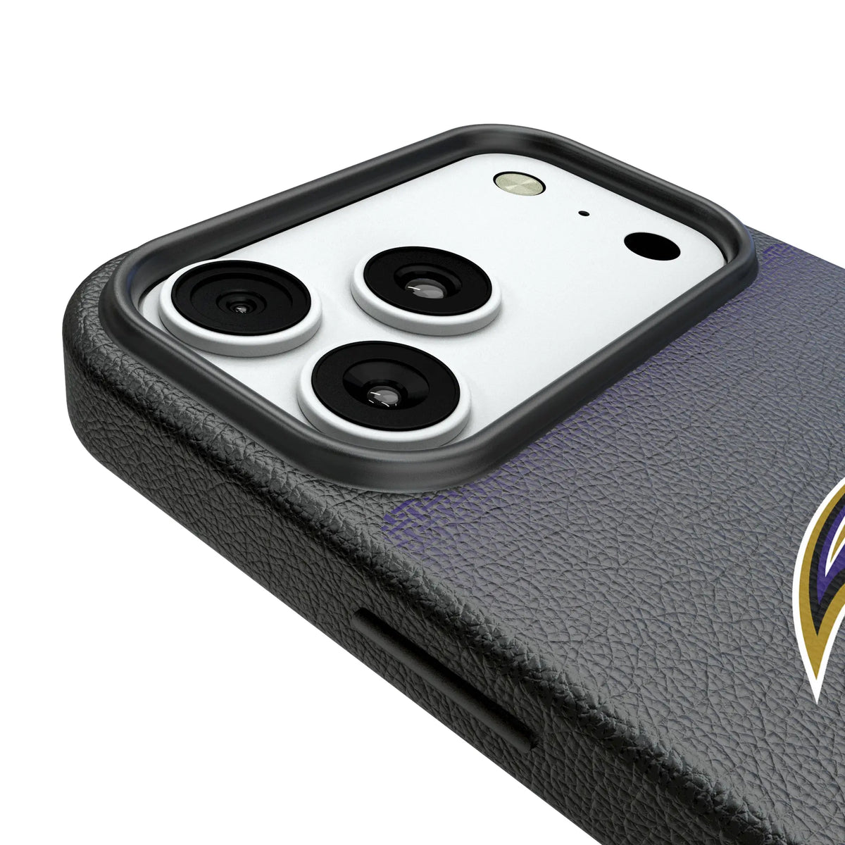 Baltimore Ravens Linen MagSafe Compatible Phone Case for Apple iPhone