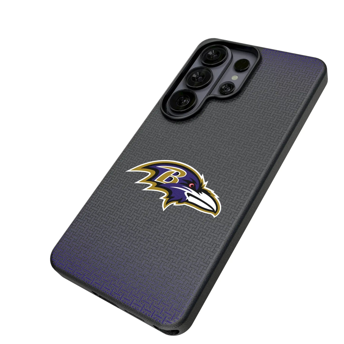 Baltimore Ravens Linen MagSafe Compatible Phone Case for Samsung Galaxy