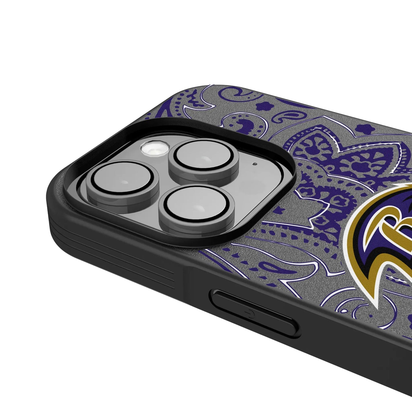 Baltimore Ravens Paisley Bump Phone Case for Apple iPhone