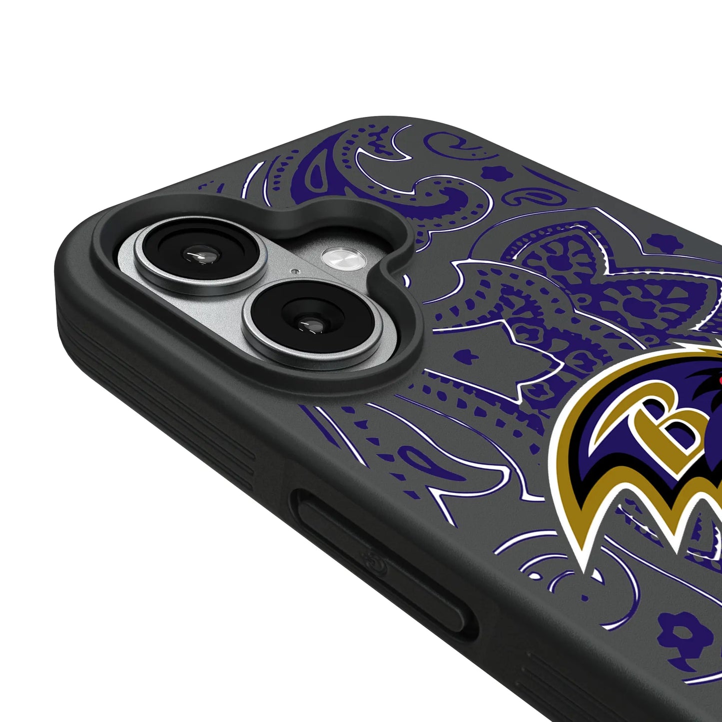 Baltimore Ravens Paisley Bump Phone Case for Apple iPhone