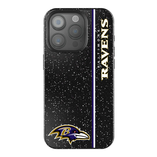 Baltimore Ravens Sidebar Black Bling Phone Case for Apple iPhone