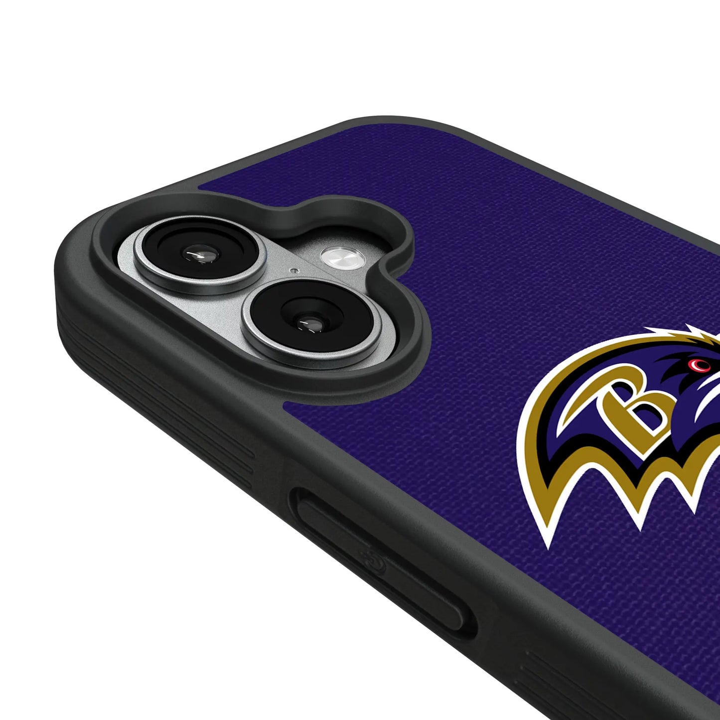 Baltimore Ravens Stripe Bump Phone Case for Apple iPhone