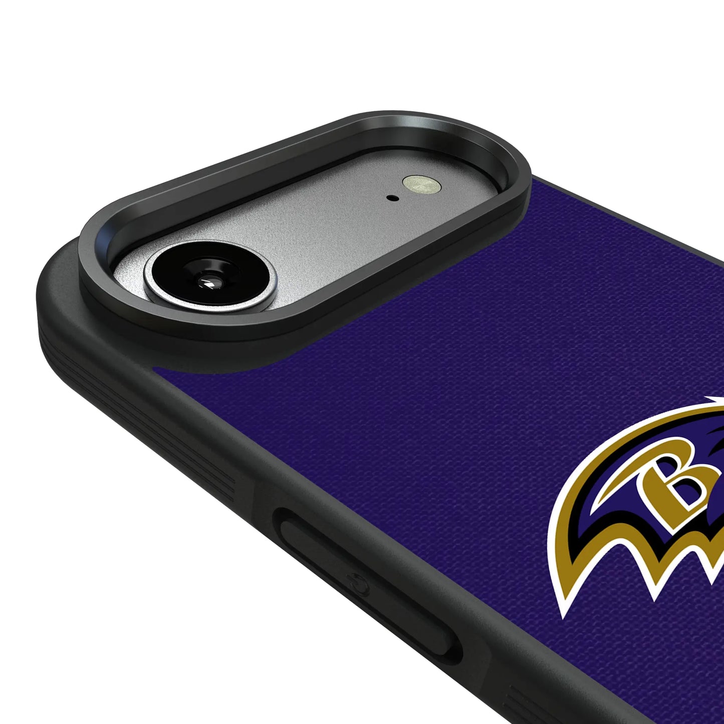 Baltimore Ravens Stripe Bump Phone Case for Apple iPhone