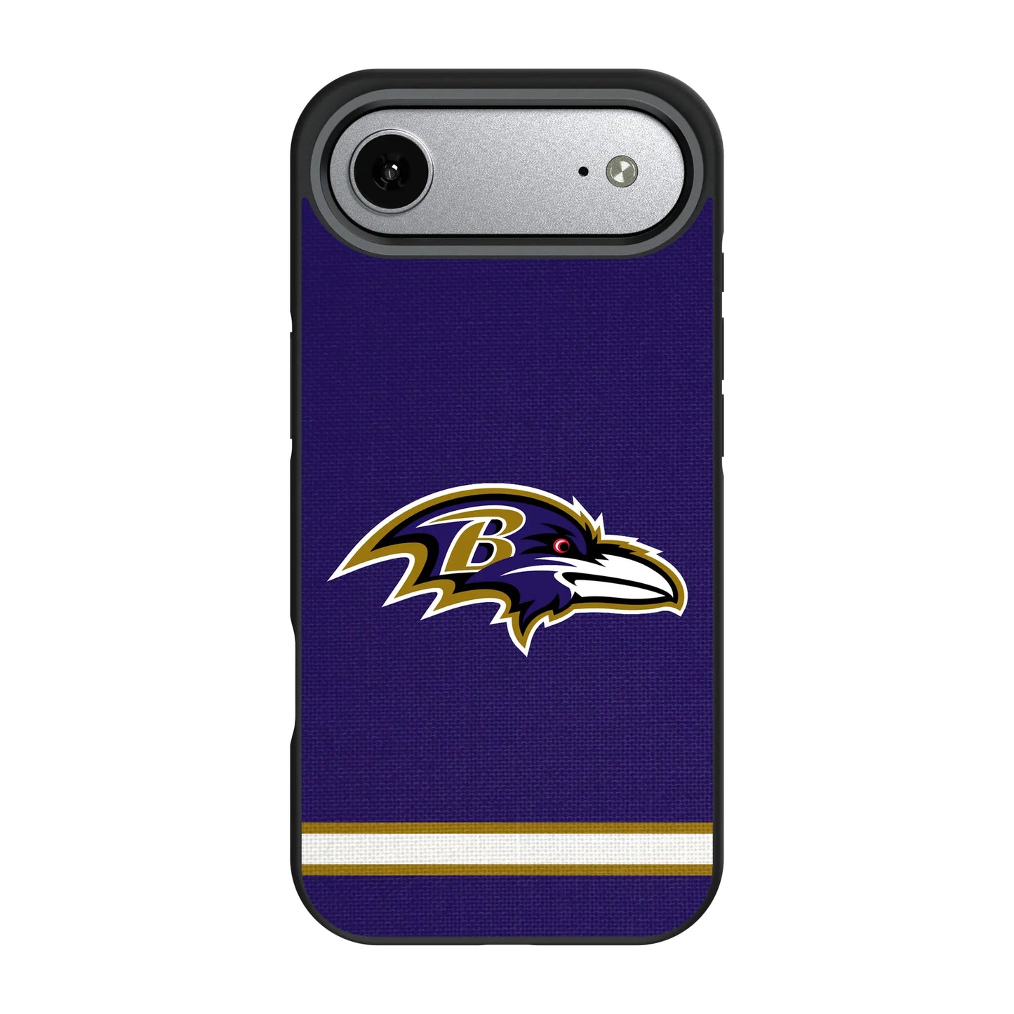 Baltimore Ravens Stripe Bump Phone Case for Apple iPhone