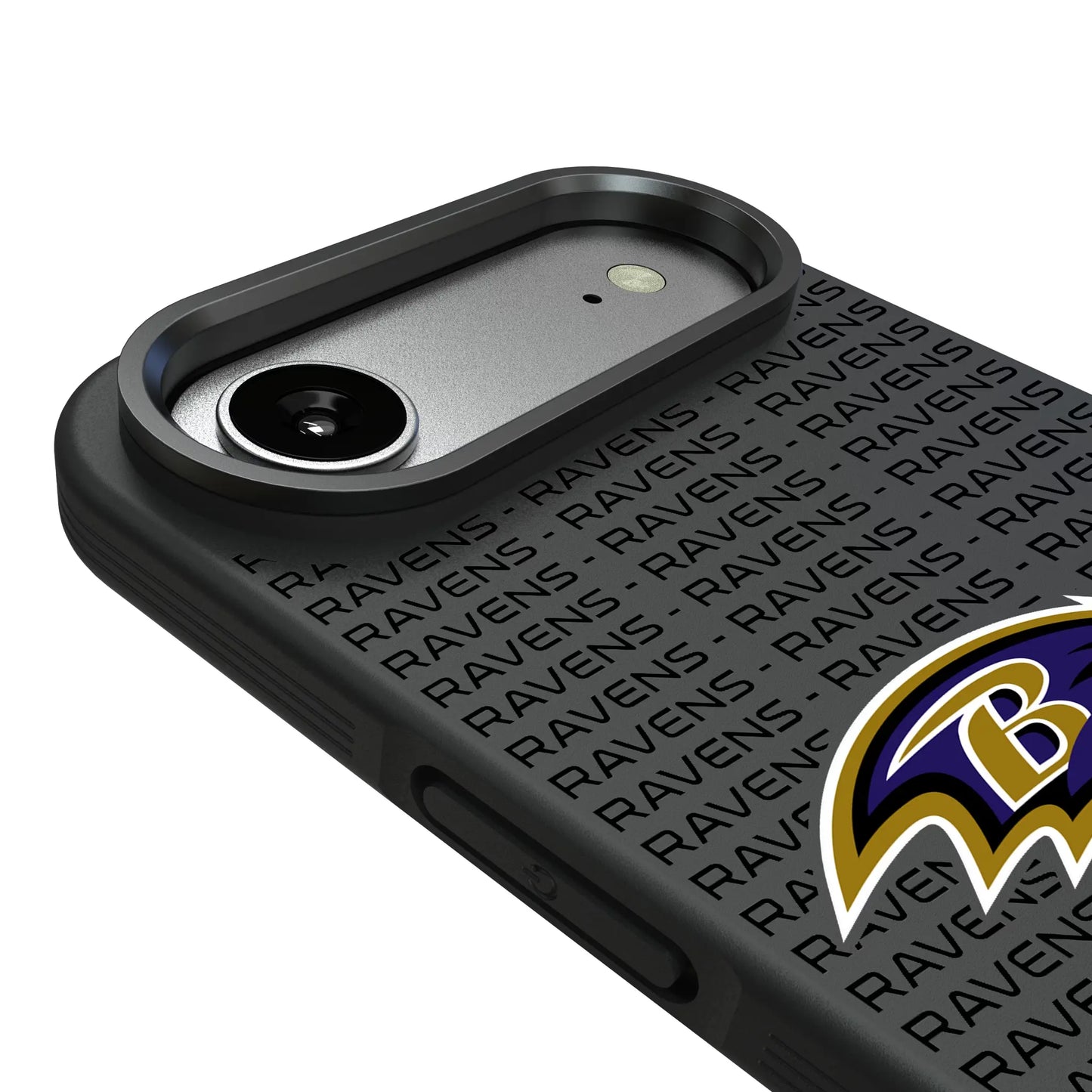Baltimore Ravens Text Backdrop Bump Phone Case for Apple iPhone