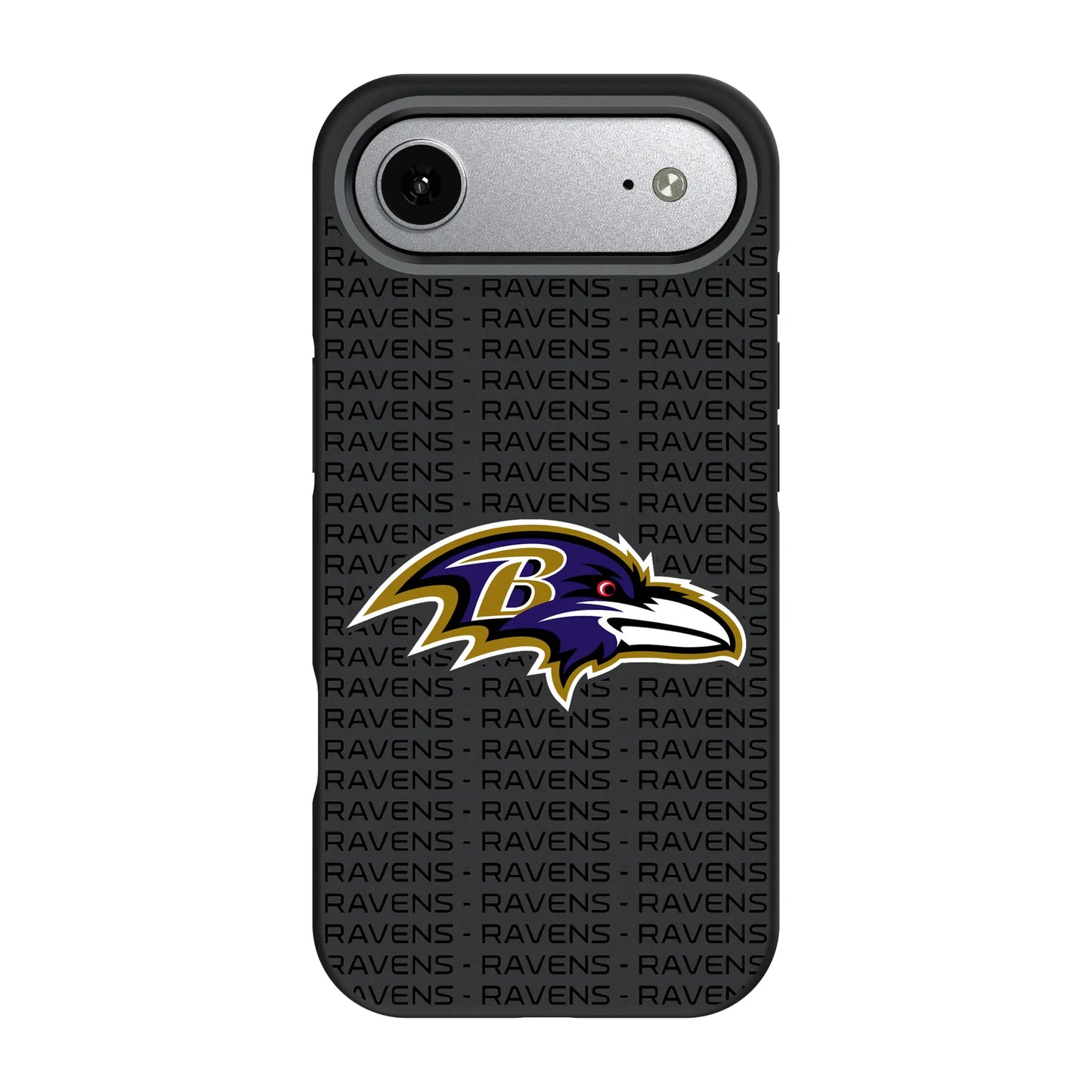 Baltimore Ravens Text Backdrop Bump Phone Case for Apple iPhone