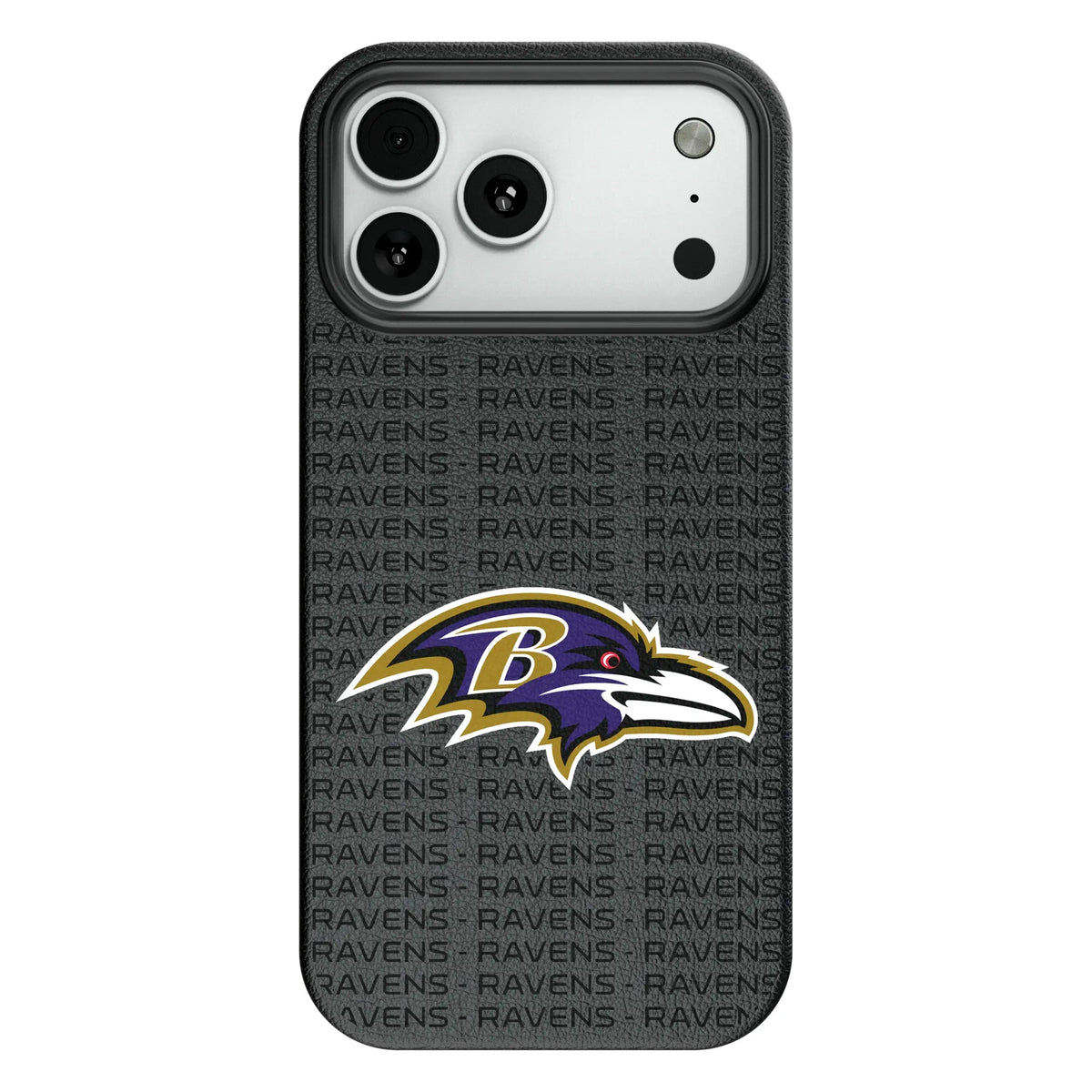 Baltimore Ravens Text Backdrop MagSafe Compatible Phone Case for Apple iPhone