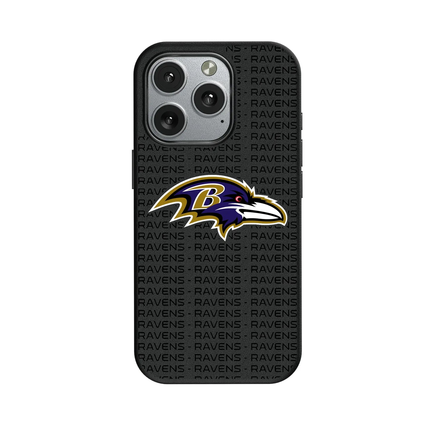 Baltimore Ravens Text Backdrop MagSafe Compatible Phone Case for Apple iPhone