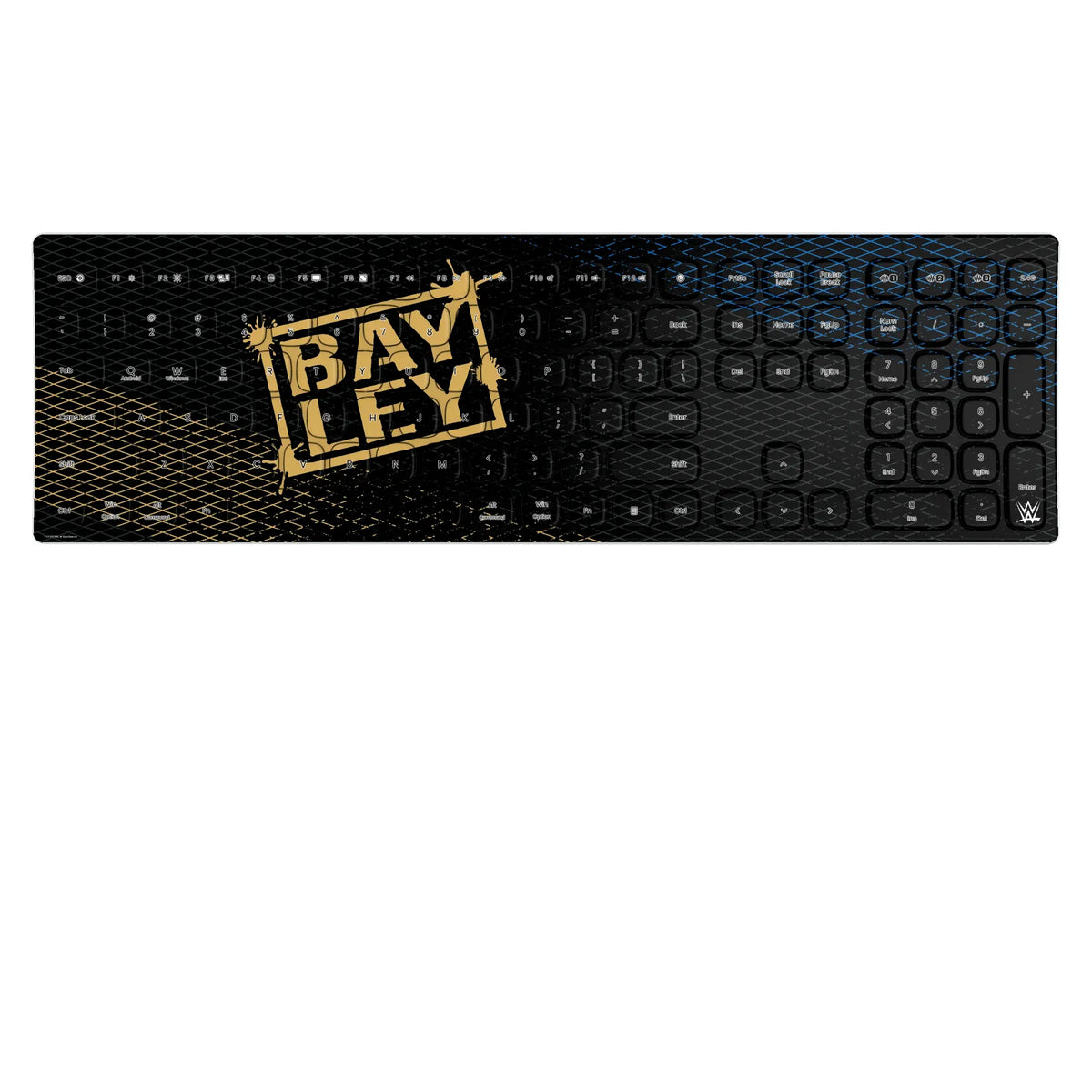 Bayley Steel Curved Wireless Keyboard
