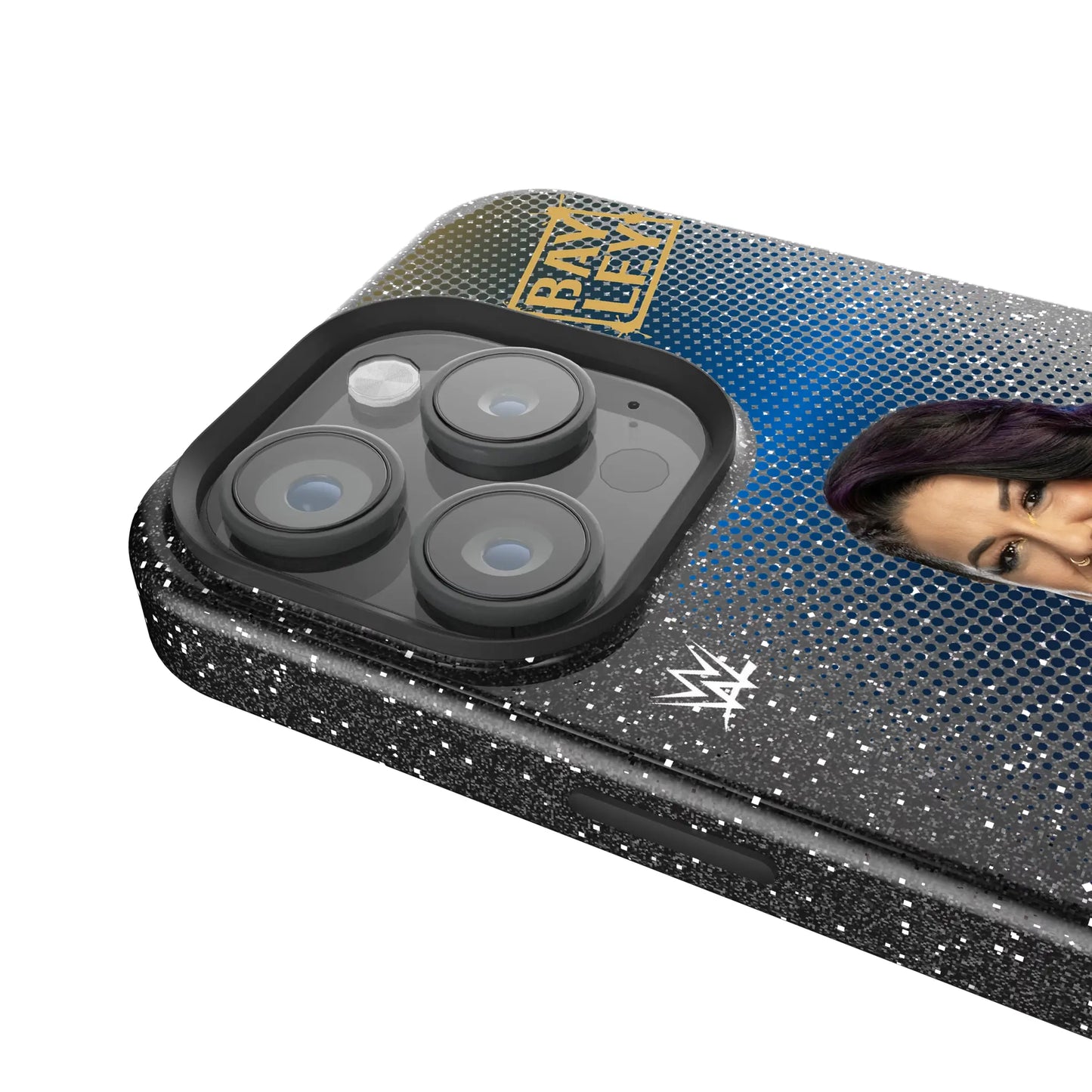 Bayley Superstar Black Bling Phone Case for Apple iPhone