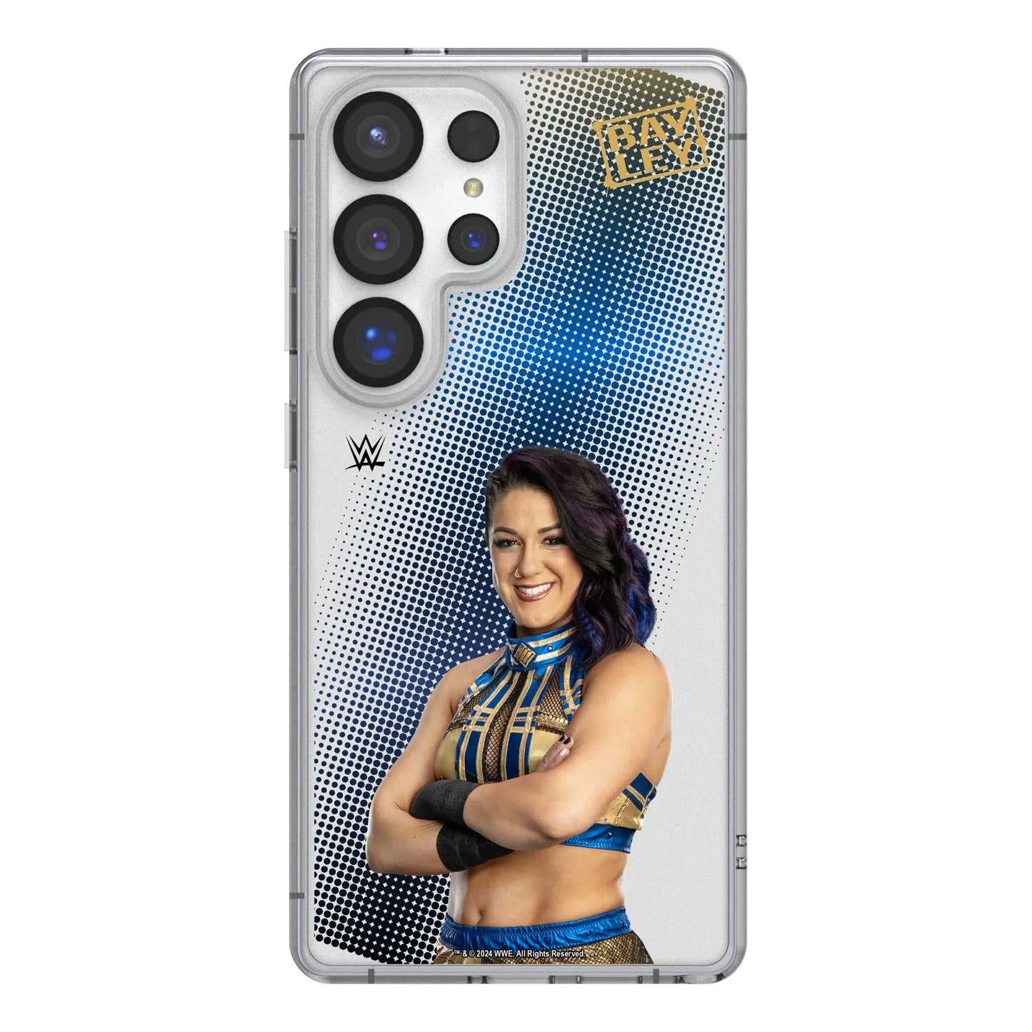 Bayley Superstar Clear Phone Case for Samsung Galaxy