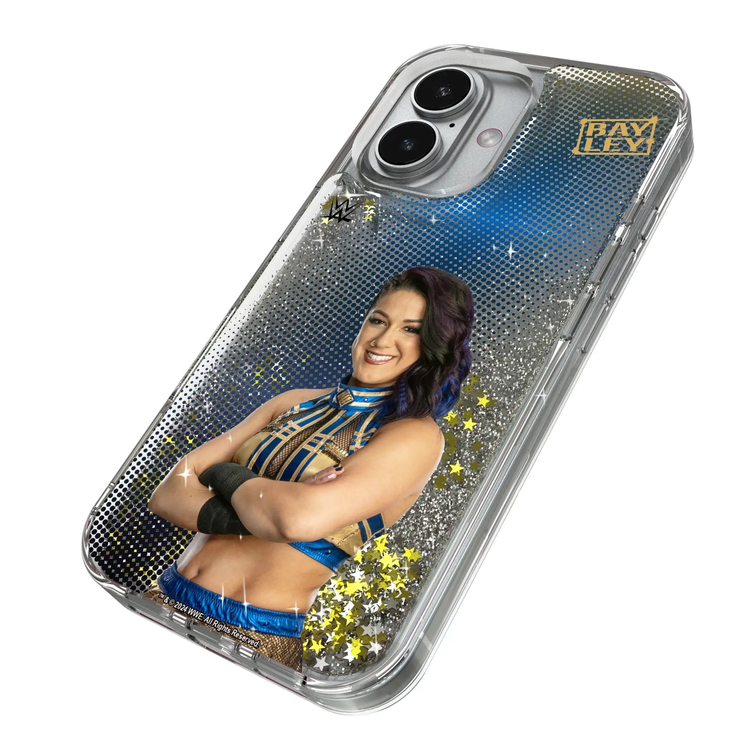 Bayley Superstar Glitter Phone Case for Apple iPhone