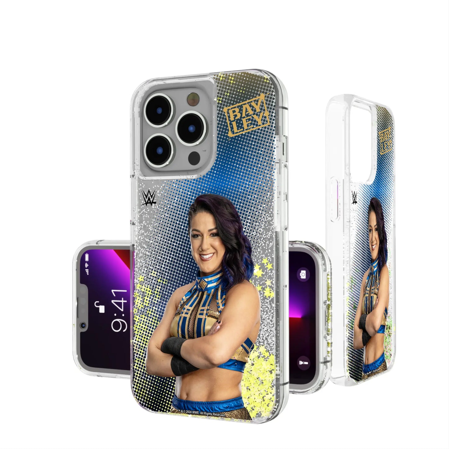 Bayley Superstar Glitter Phone Case for Apple iPhone