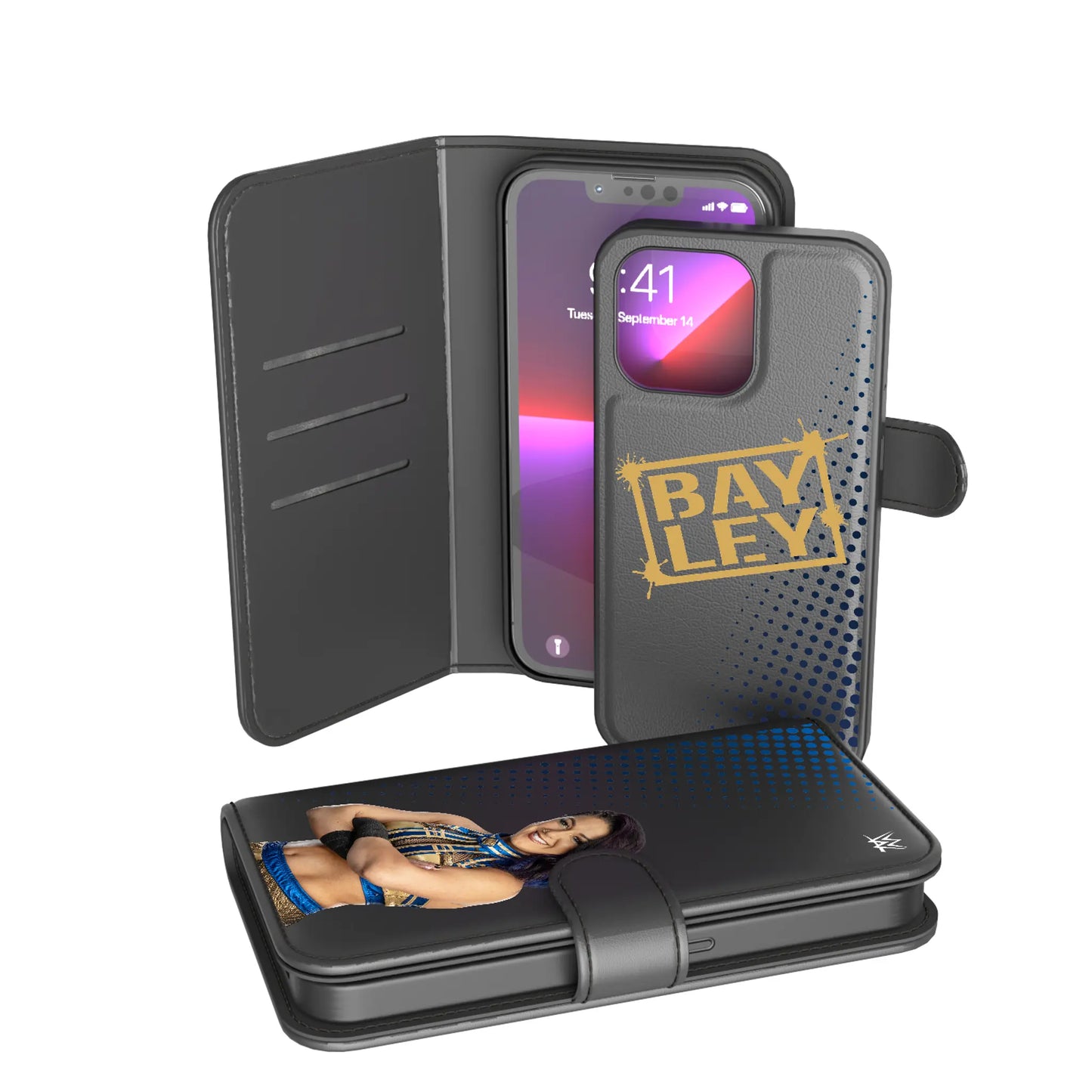 Bayley Superstar Wallet Phone Case for Apple iPhone
