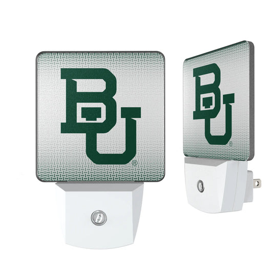 Baylor University Bears Linen Night Light 2-Pack