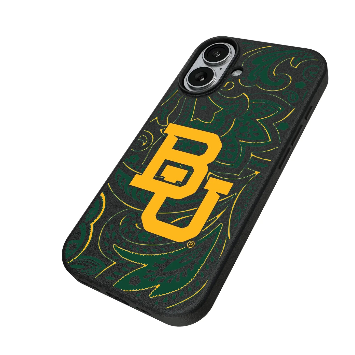 Baylor University Bears Paisley MagSafe Compatible Phone Case for Apple iPhone