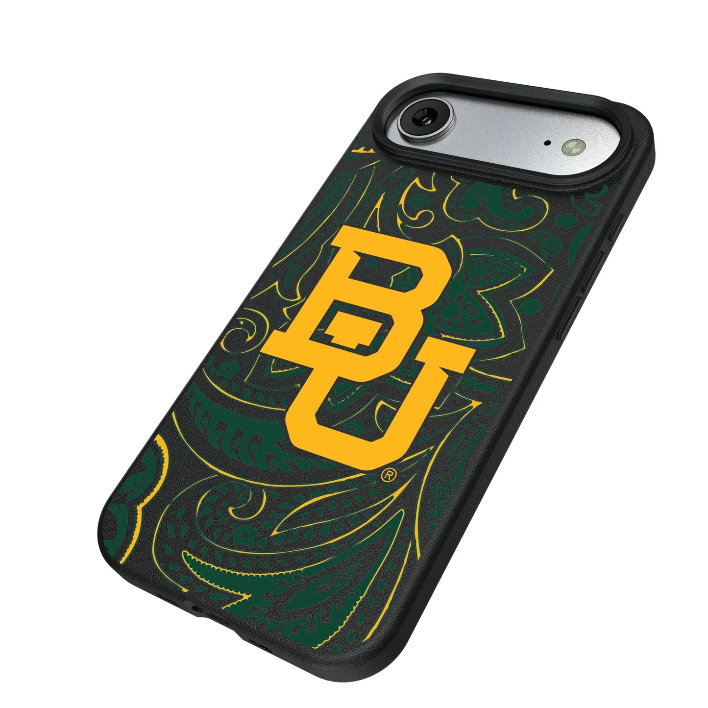 Baylor University Bears Paisley MagSafe Compatible Phone Case for Apple iPhone