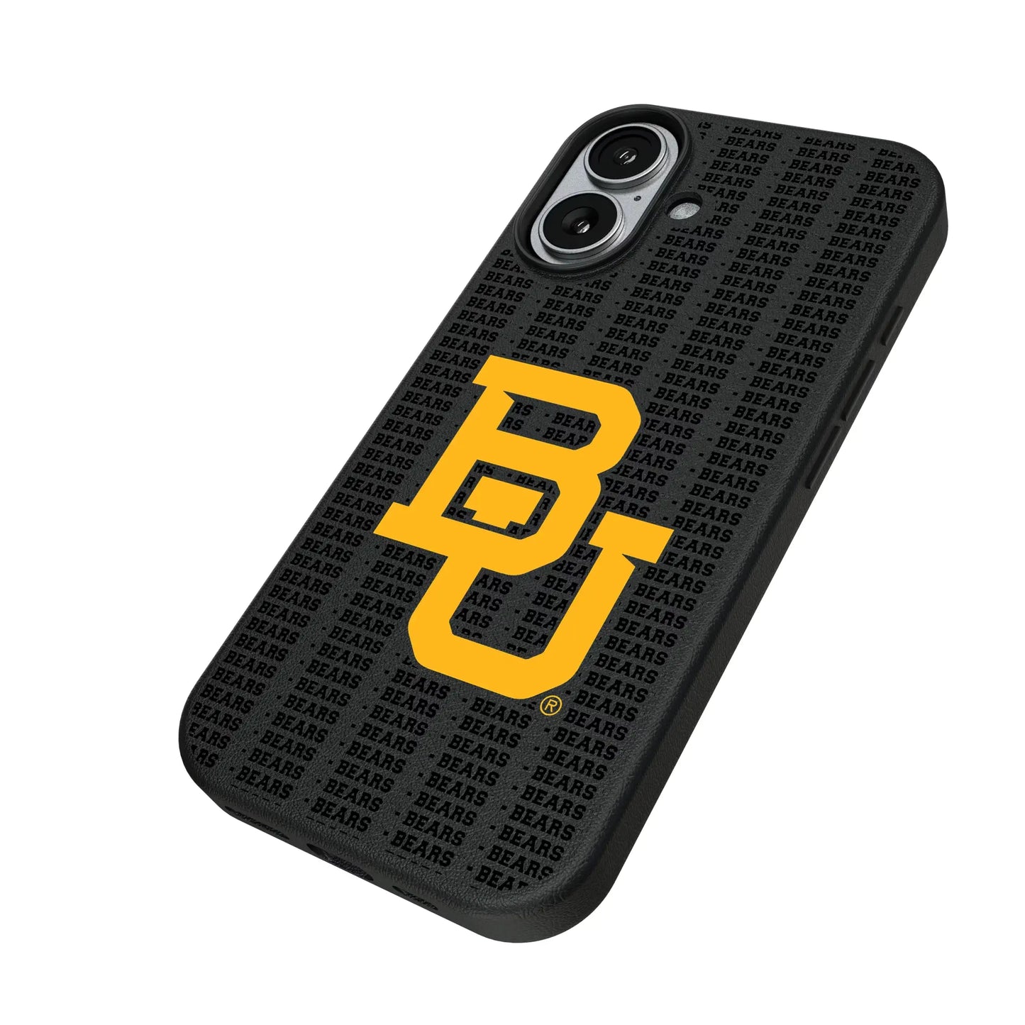 Baylor University Bears Text Backdrop MagSafe Compatible Phone Case for Apple iPhone
