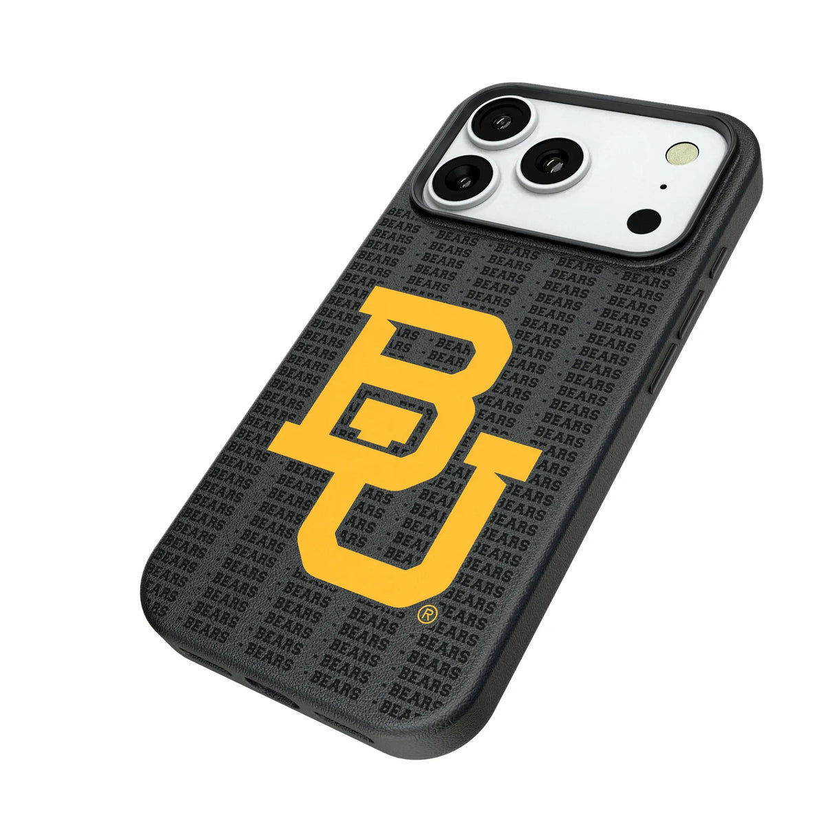 Baylor University Bears Text Backdrop MagSafe Compatible Phone Case for Apple iPhone