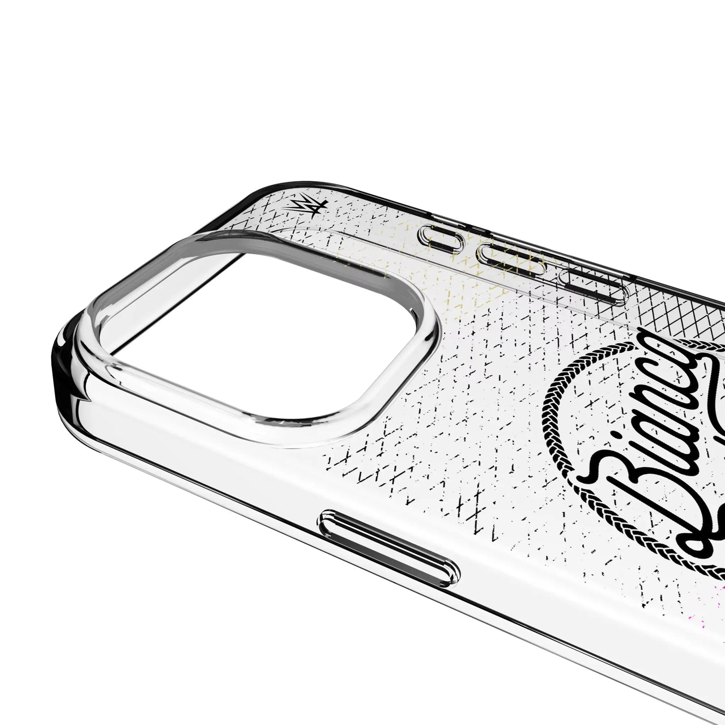 Bianca Belair Steel Clear Phone Case for Apple iPhone