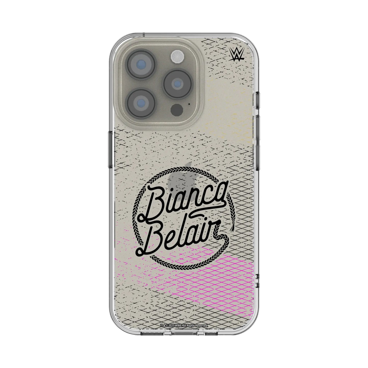 Bianca Belair Steel Clear Phone Case for Apple iPhone