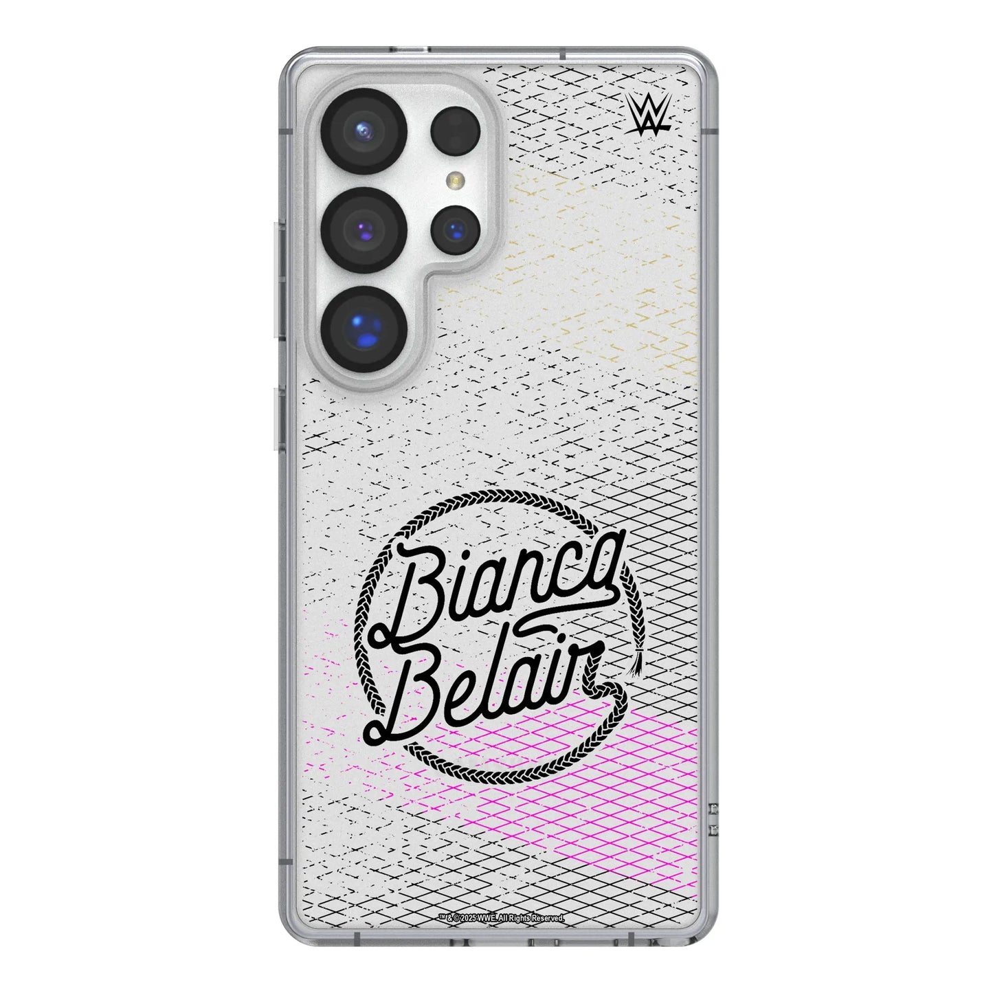 Bianca Belair Steel Clear Phone Case for Samsung Galaxy