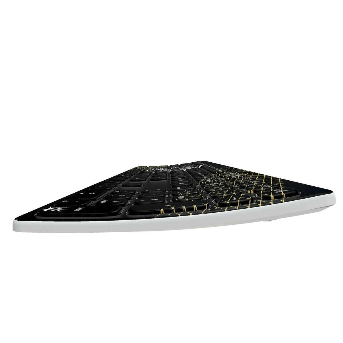 Bianca Belair Steel Curved Wireless Keyboard