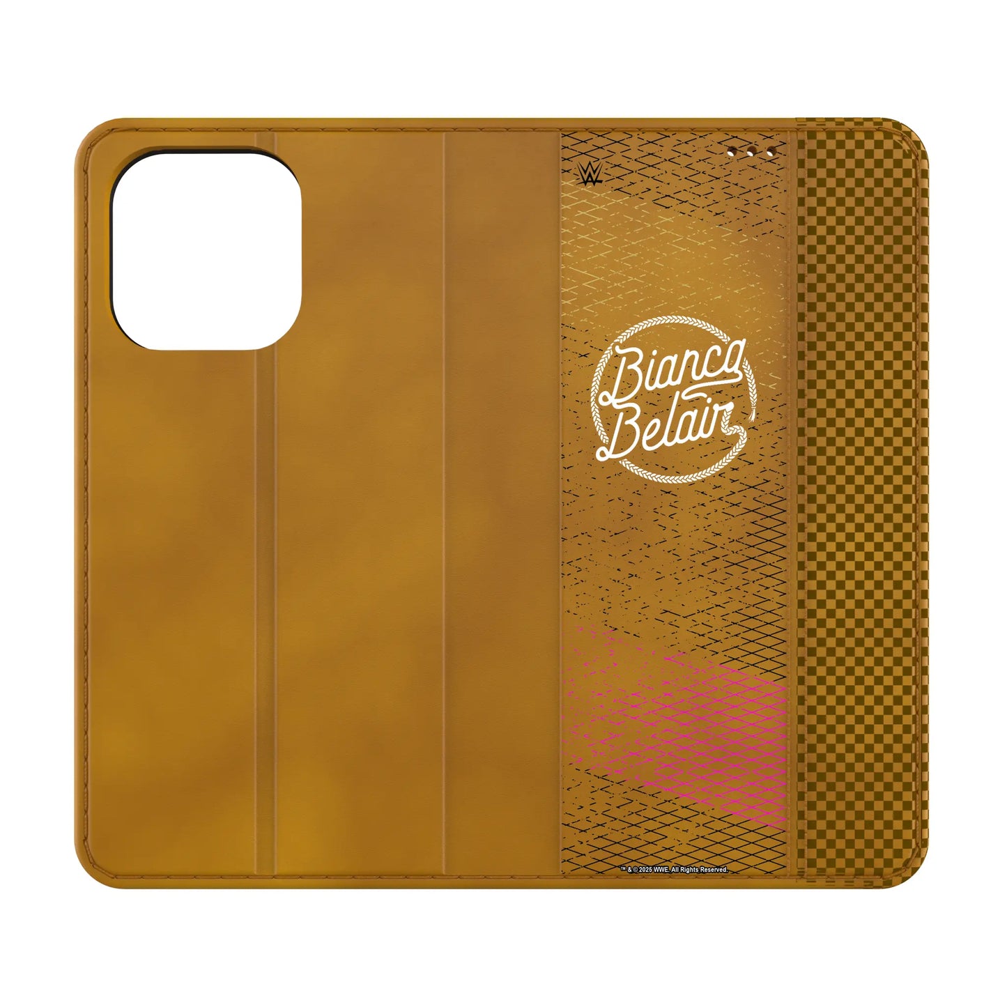 Bianca Belair Steel Folio Phone Case for Apple iPhone