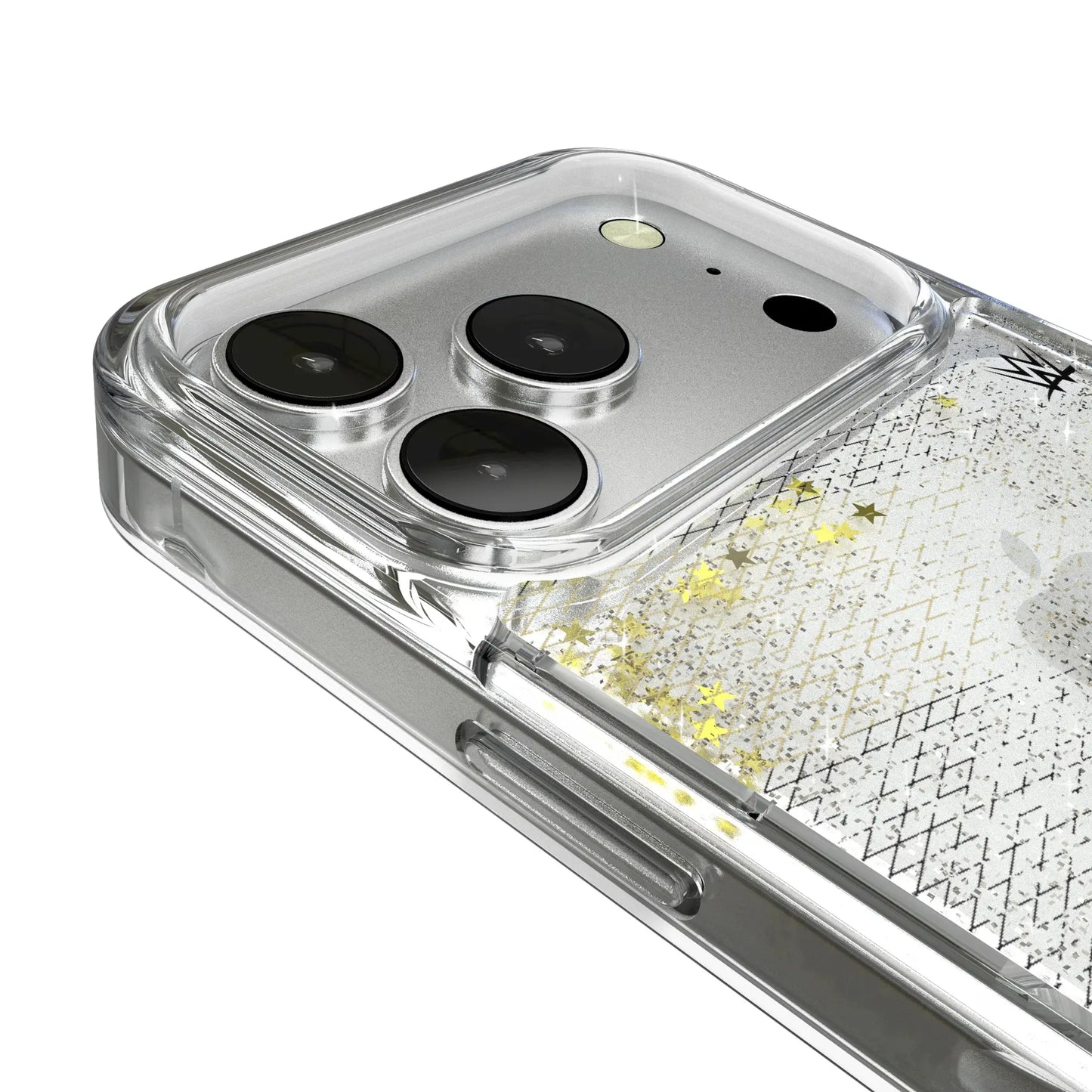 Bianca Belair Steel Glitter Phone Case for Apple iPhone