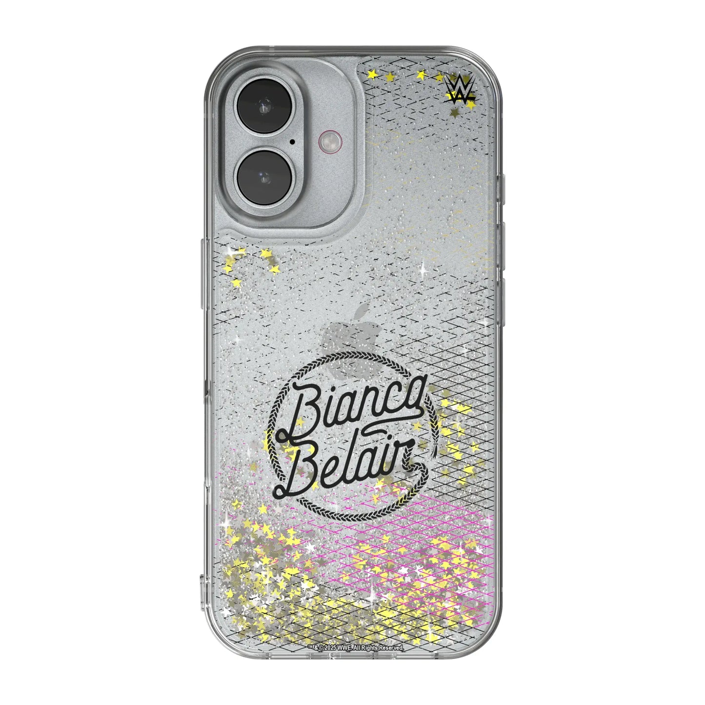 Bianca Belair Steel Glitter Phone Case for Apple iPhone