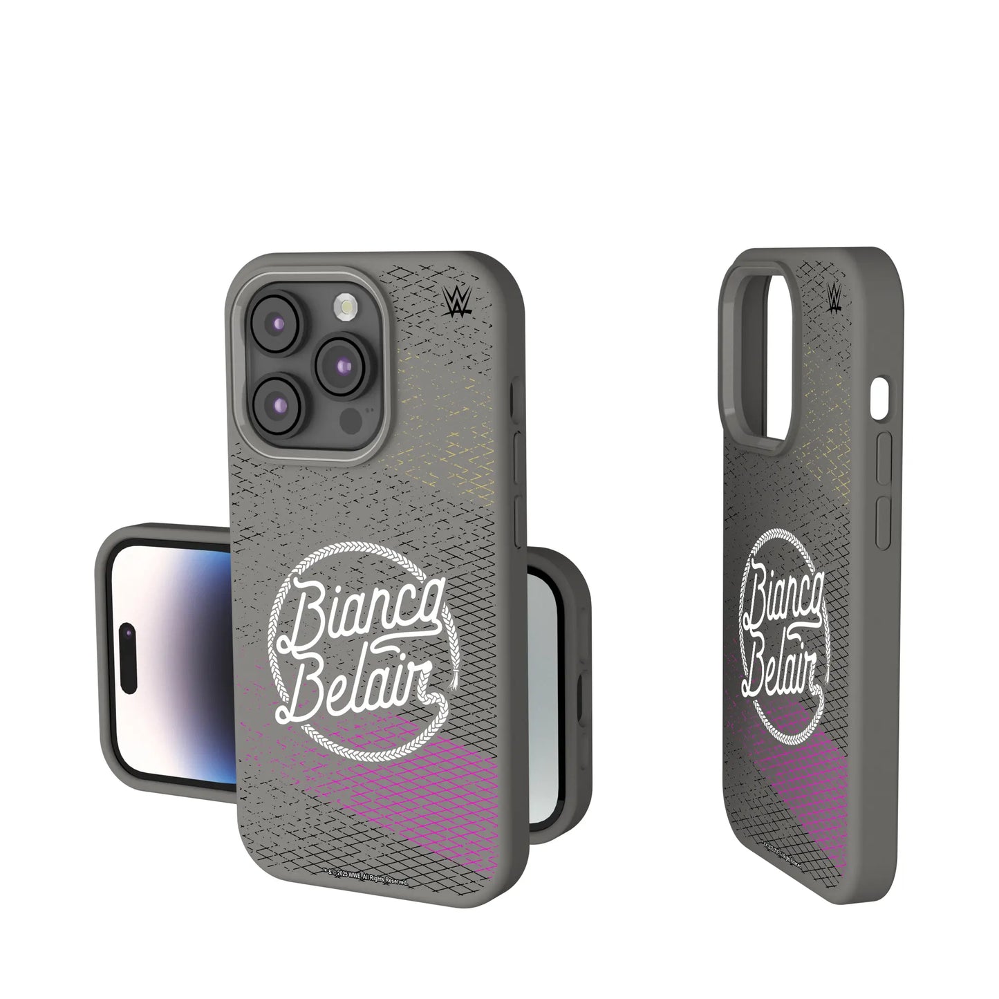 Bianca Belair Steel Soft Touch Phone Case for Apple iPhone