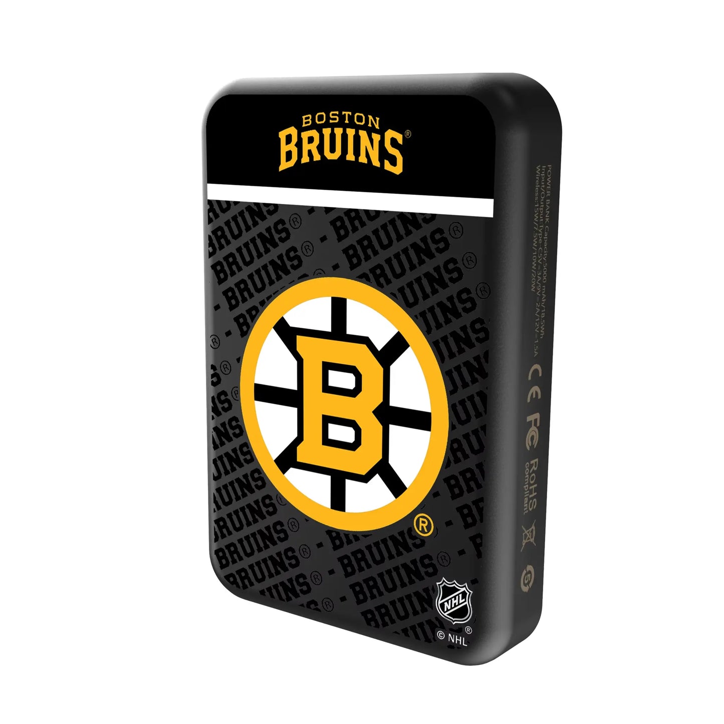 Boston Bruins Endzone Plus Wireless Mag Power Bank