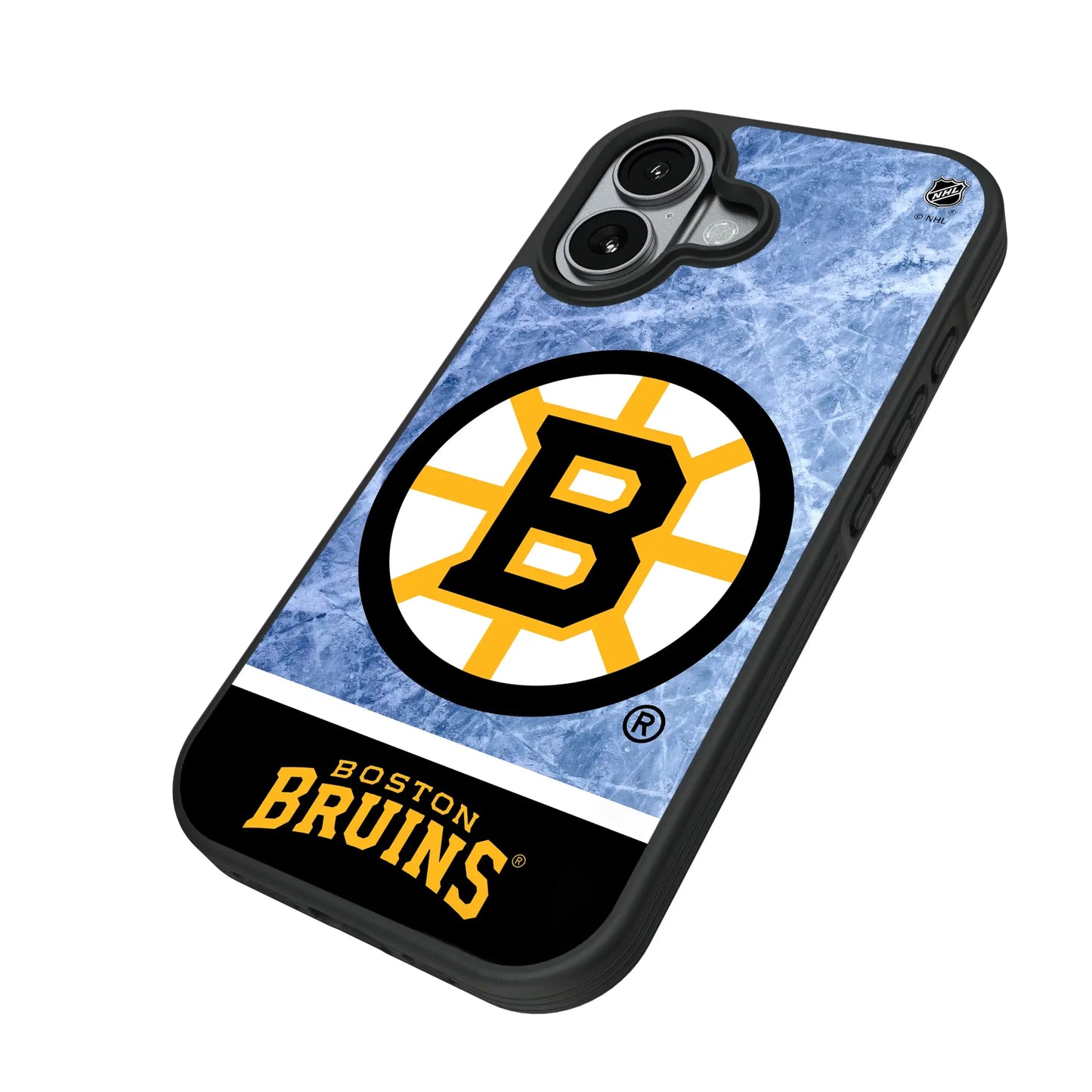 Boston Bruins Ice Wordmark Bump Phone Case for Apple iPhone