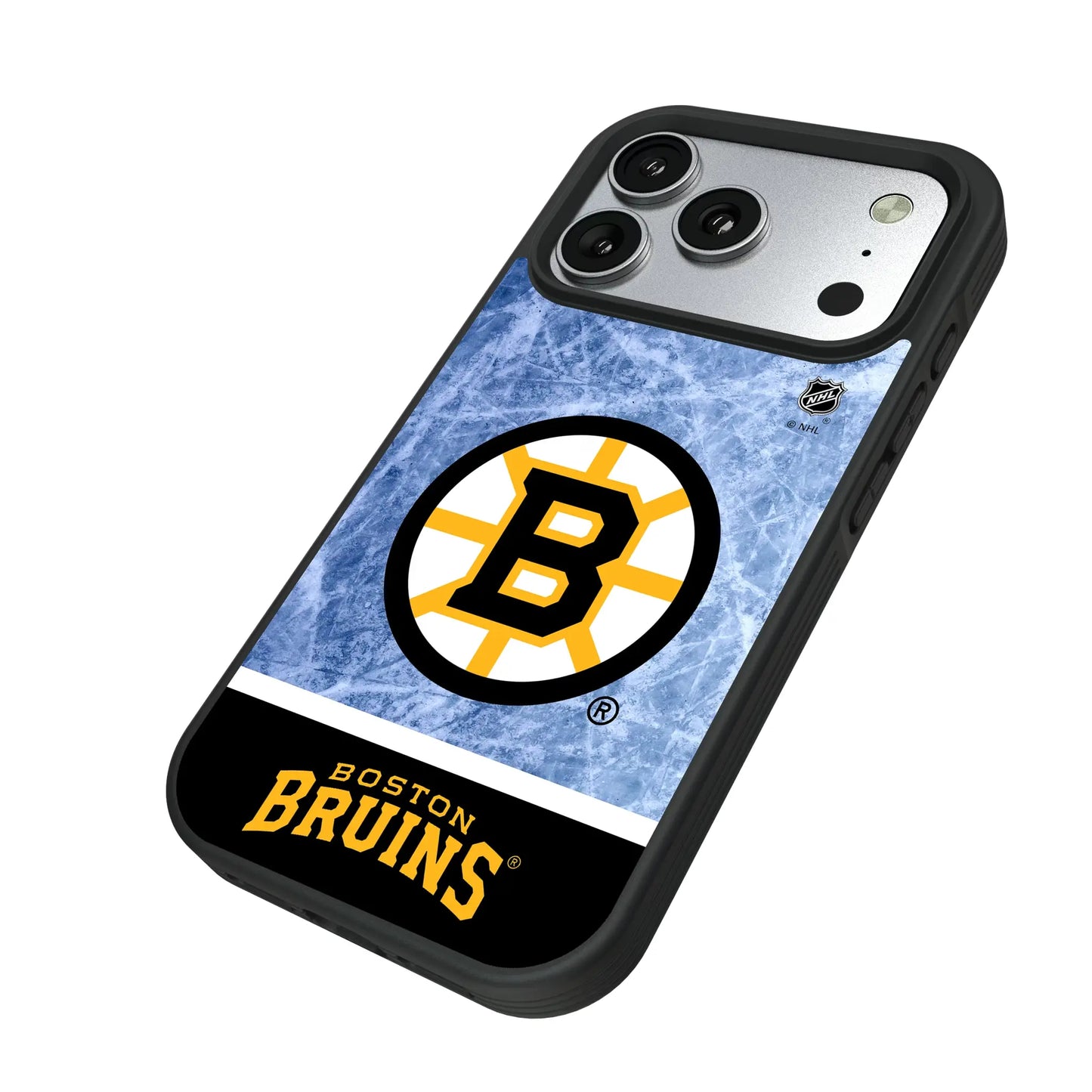Boston Bruins Ice Wordmark Bump Phone Case for Apple iPhone