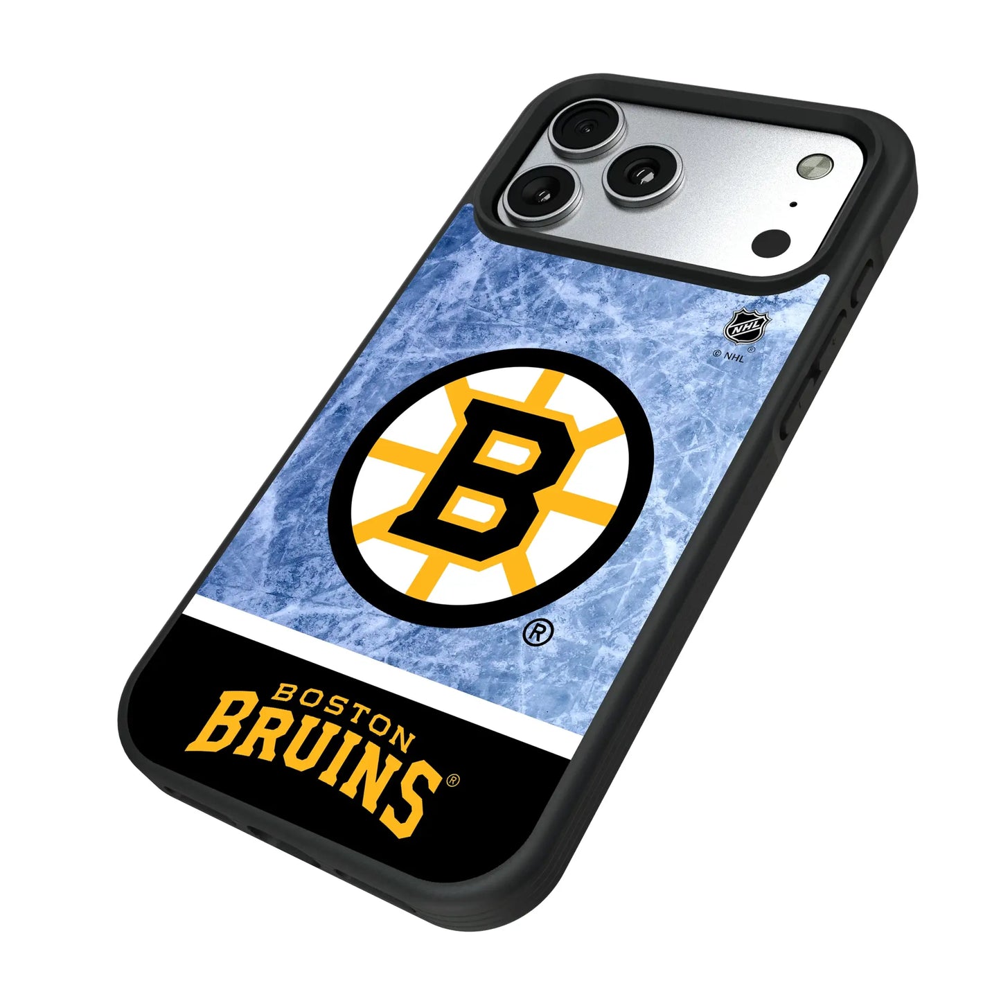 Boston Bruins Ice Wordmark Bump Phone Case for Apple iPhone