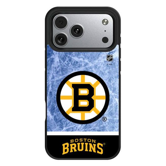 Boston Bruins Ice Wordmark Bump Phone Case for Apple iPhone