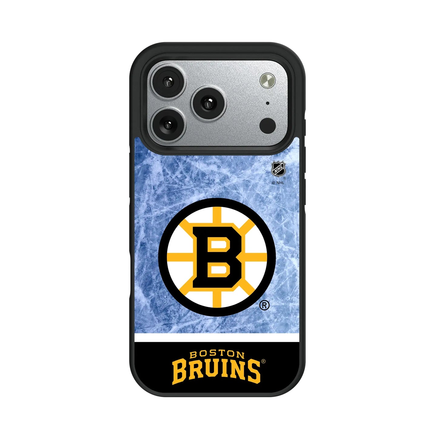 Boston Bruins Ice Wordmark Bump Phone Case for Apple iPhone
