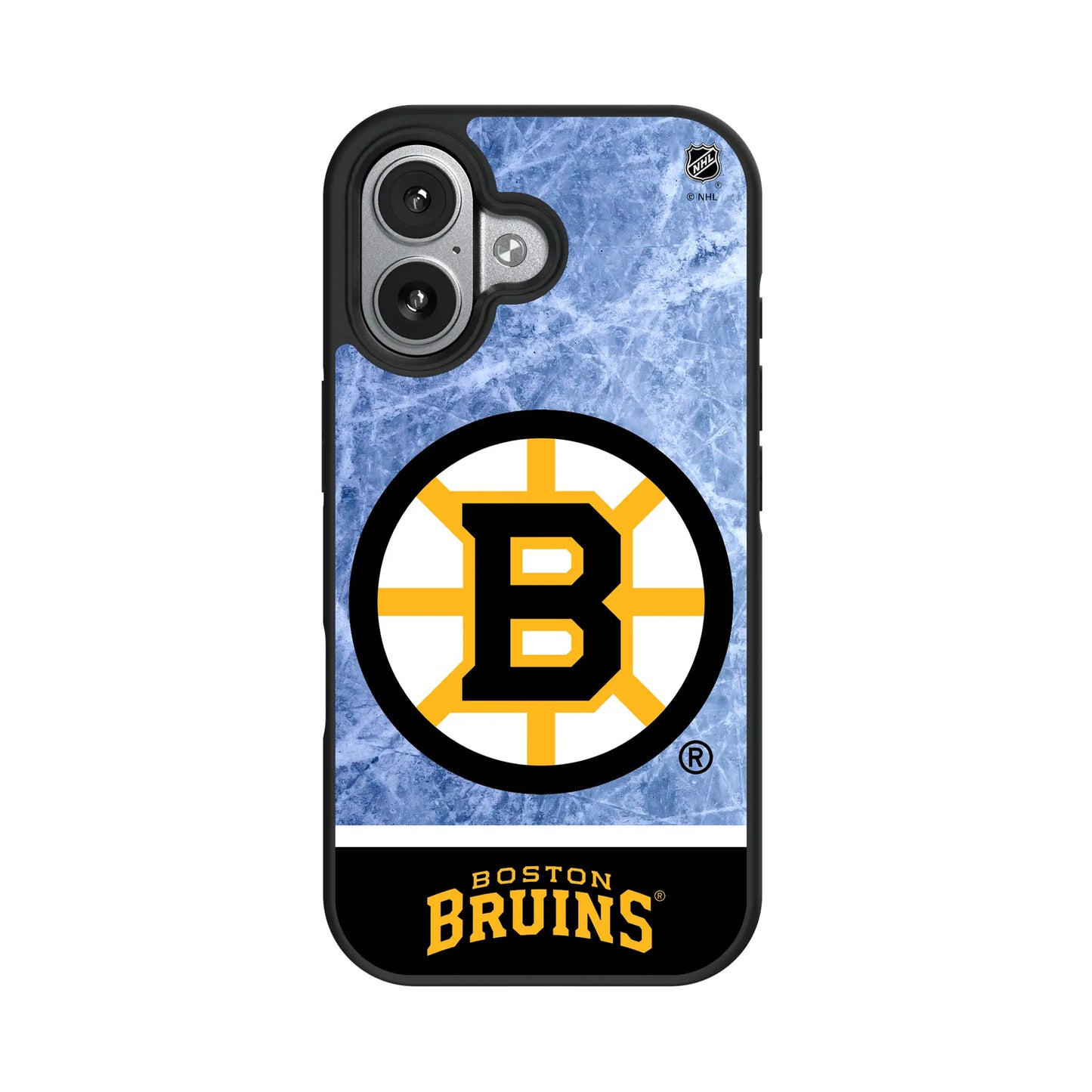 Boston Bruins Ice Wordmark Bump Phone Case for Apple iPhone