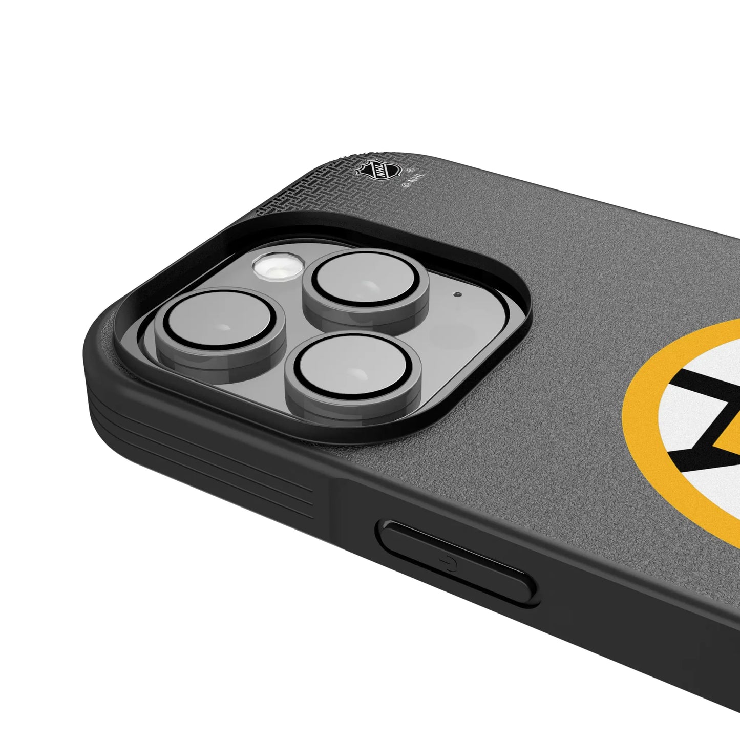Boston Bruins Linen Bump Phone Case for Apple iPhone