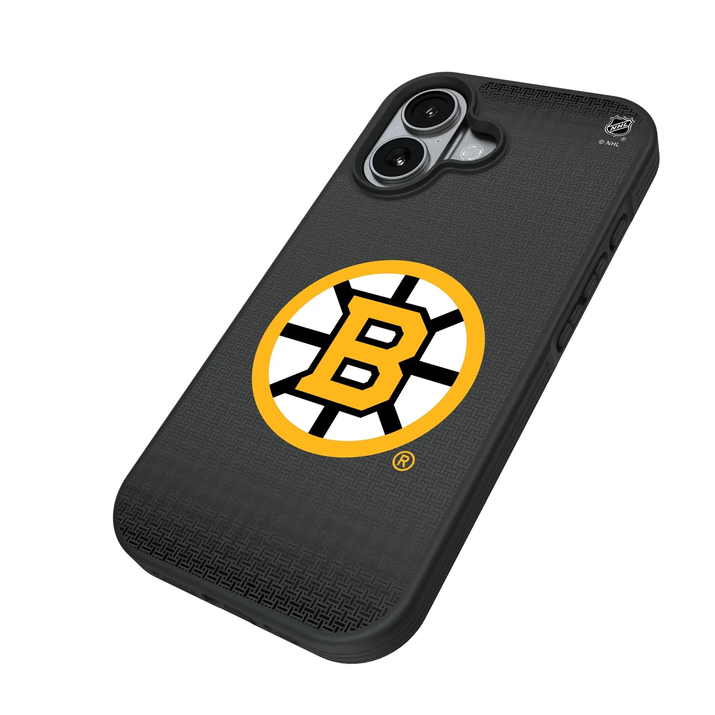 Boston Bruins Linen Bump Phone Case for Apple iPhone