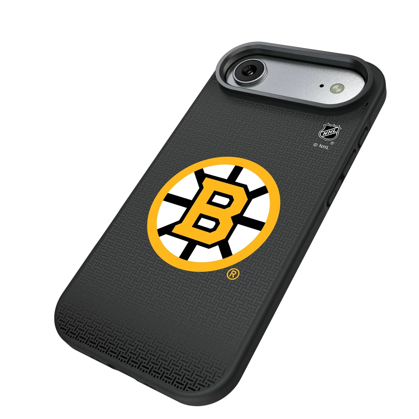 Boston Bruins Linen Bump Phone Case for Apple iPhone