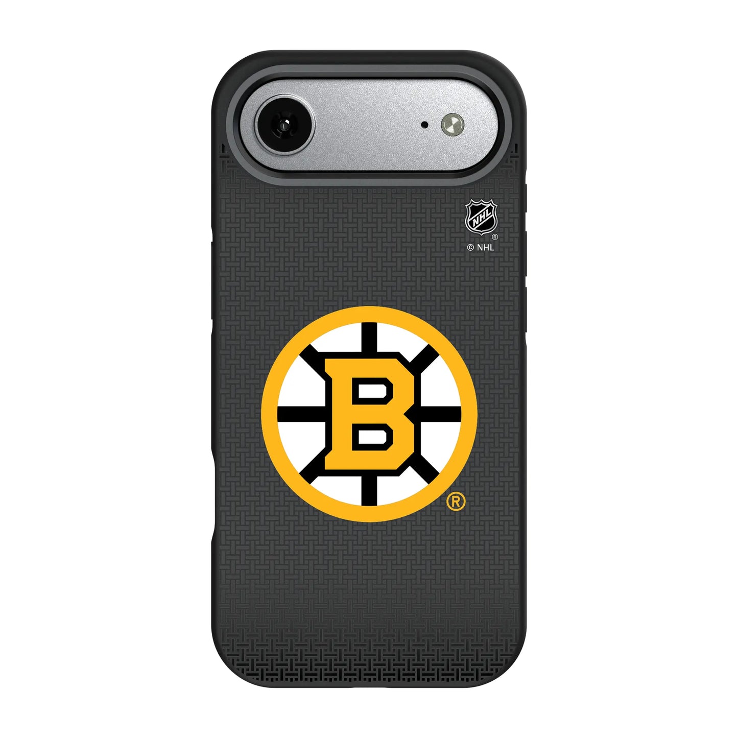 Boston Bruins Linen Bump Phone Case for Apple iPhone