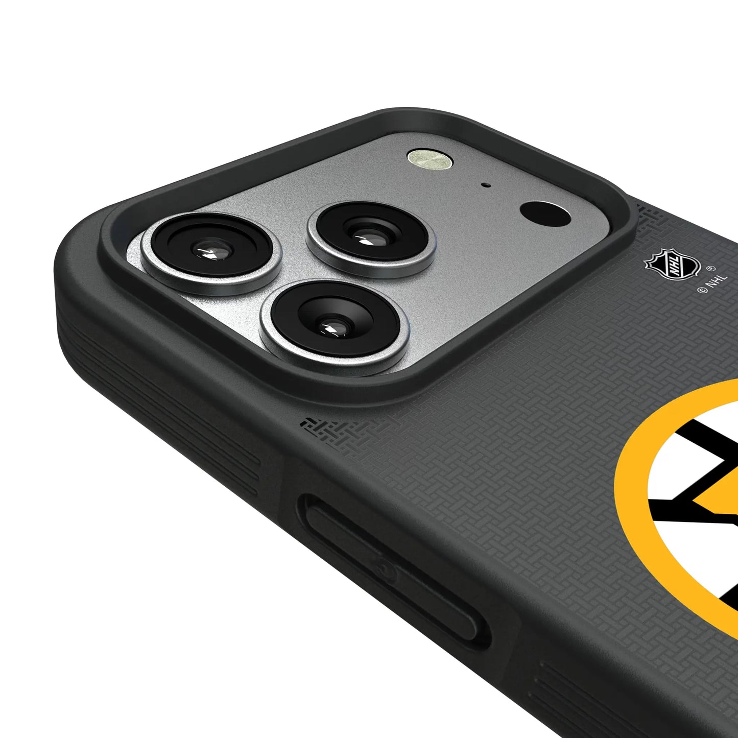 Boston Bruins Linen Bump Phone Case for Apple iPhone