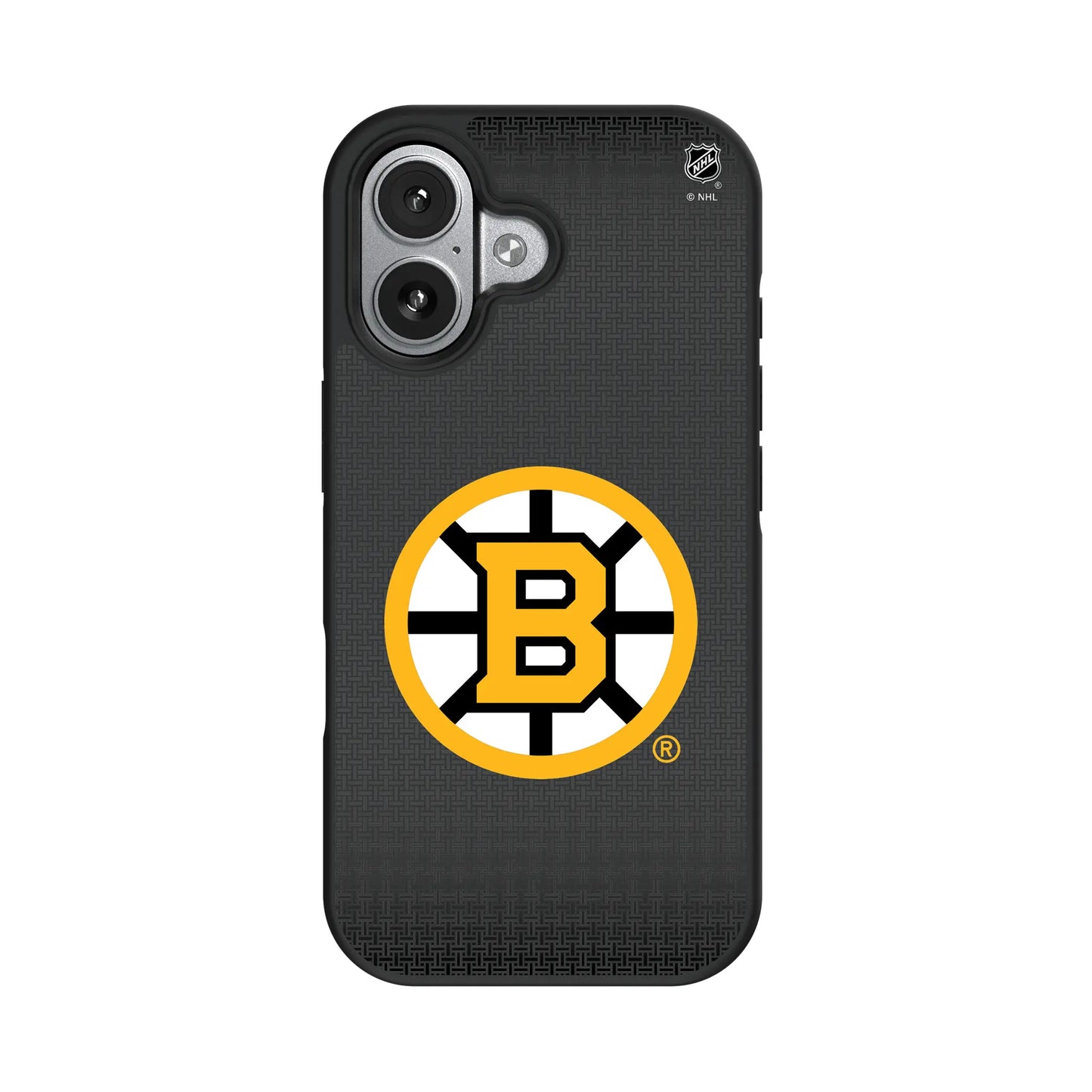 Boston Bruins Linen Bump Phone Case for Apple iPhone