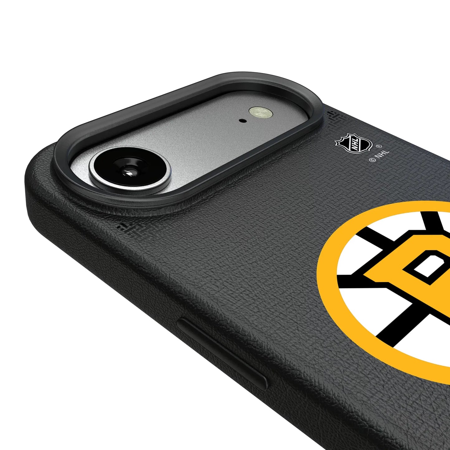 Boston Bruins Linen MagSafe Compatible Phone Case for Apple iPhone