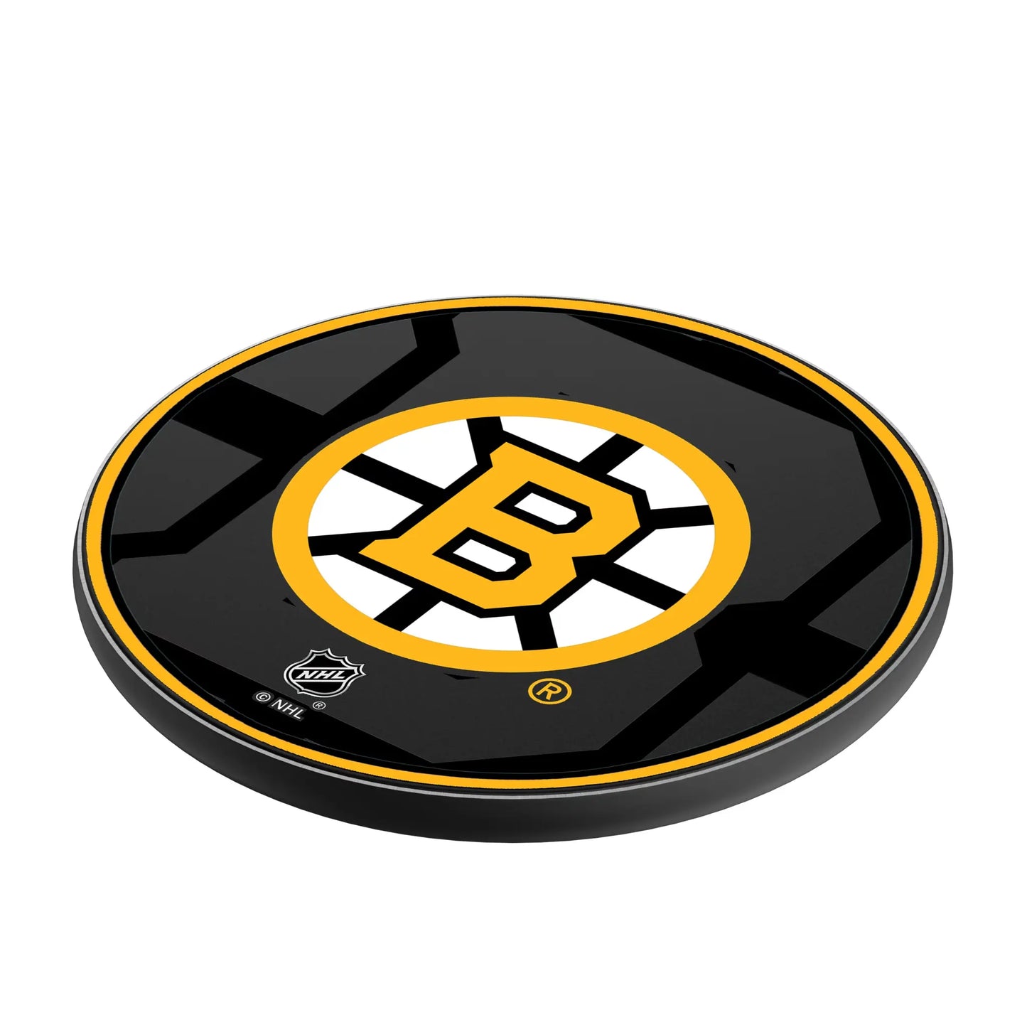 Boston Bruins Monocolor Tilt 15-Watt Wireless Charger
