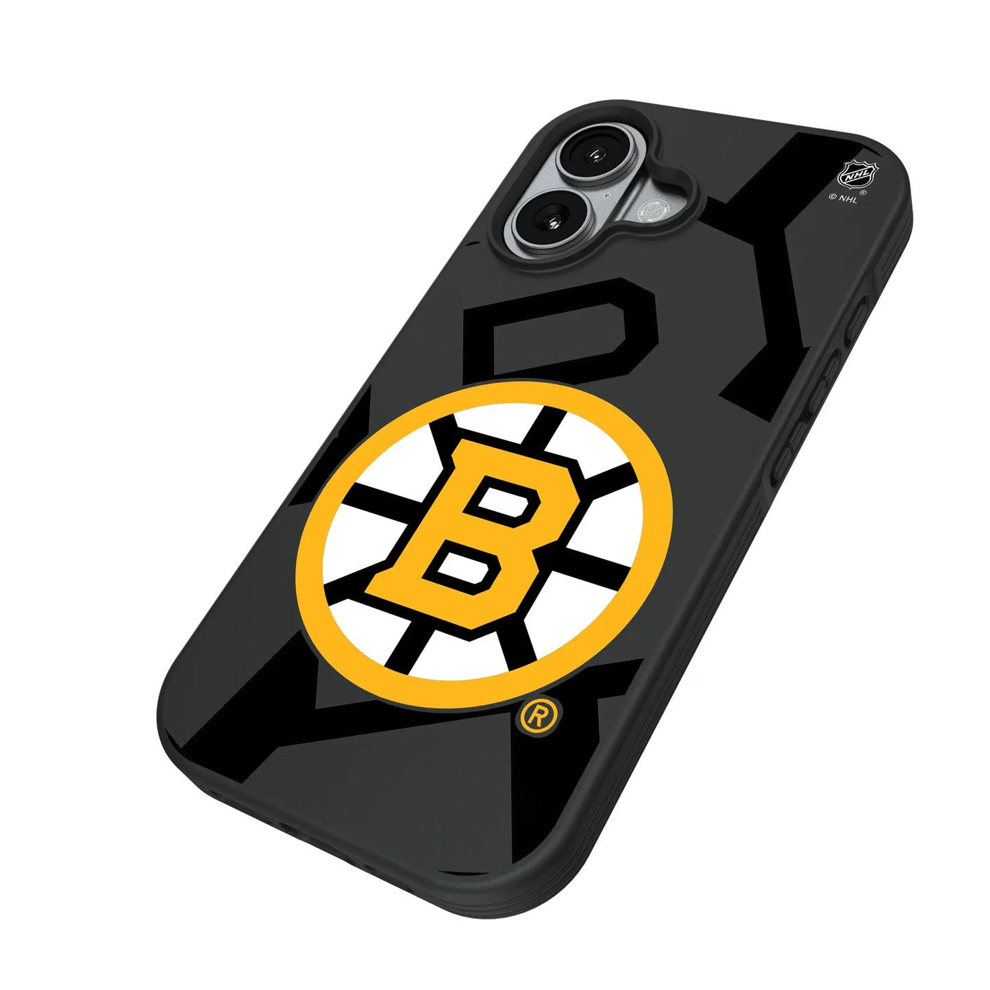 Boston Bruins Monocolor Tilt Bump Phone Case for Apple iPhone