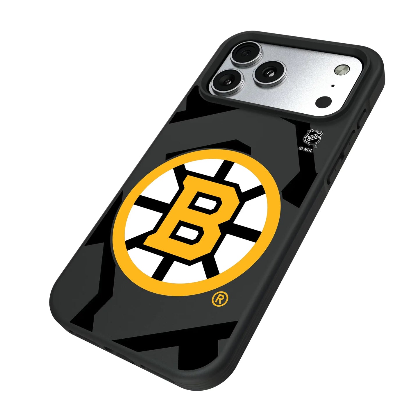 Boston Bruins Monocolor Tilt Bump Phone Case for Apple iPhone