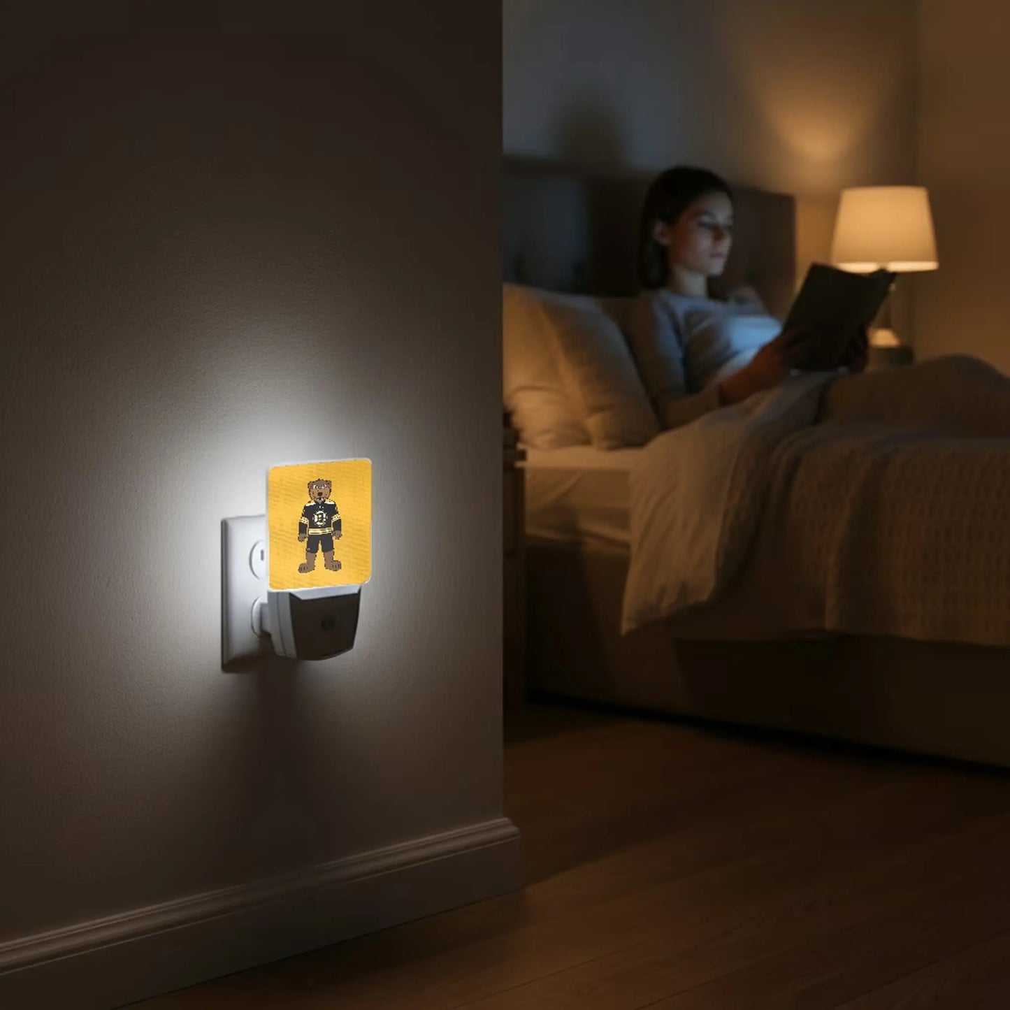 Boston Bruins Solid Night Light 2-Pack